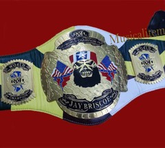 ROH Jay Briscoe World championship Title Belt Adult Size