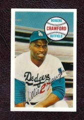 1970 Kellogg&rsquo;s Baseball Card #26 Willie Crawford, Los Angeles Dodgers, NM-MT!