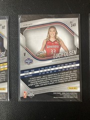 2025 Panini Prizm WNBA Purple Lazer Lot Lucy Olsen Angel Reese Lexie Hull!