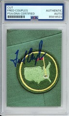 FRED COUPLES SIGNED MASTERS GOLF CHAMPION JACKET PICTURE PSA DNA COA AUTOGRAPH