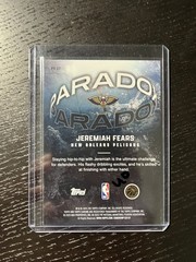2025-26 Topps Chrome Jeremiah Fears Rookie #PX-27 Paradox Pelicans Case Hit SSP