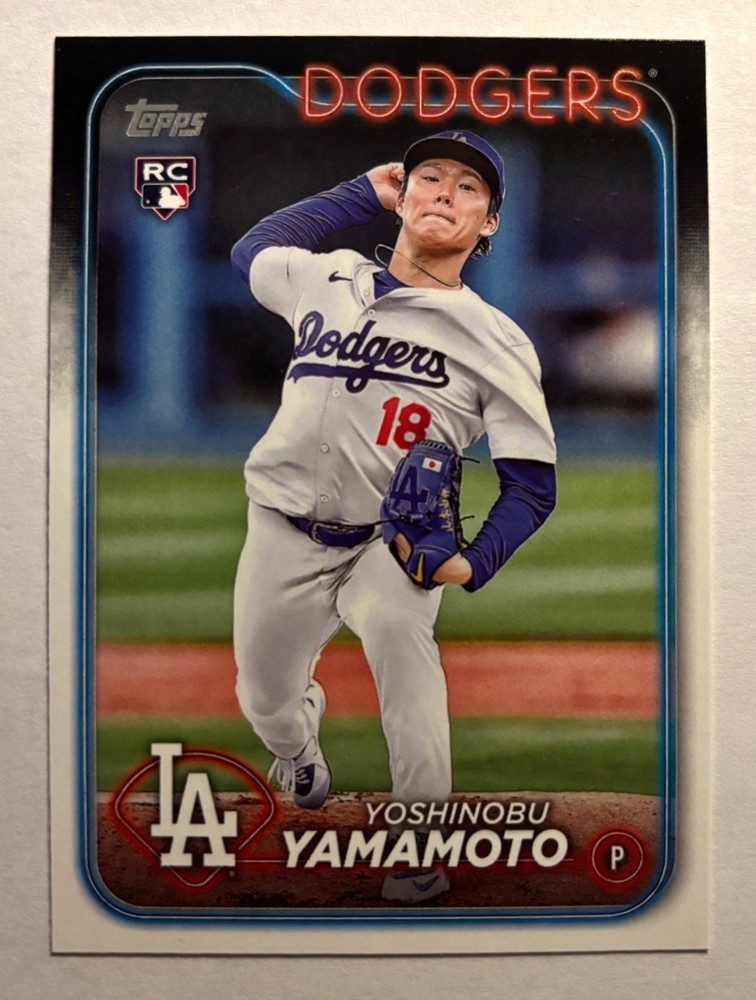 2024 Topps Series 2 – Yoshinobu Yamamoto #553 (RC)
