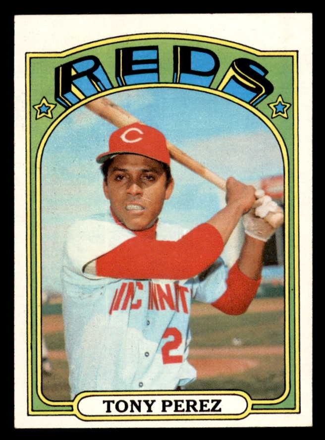 1972 TOPPS # 80 TONY PEREZ REDS NR-MT 562923 (KYCARDS)