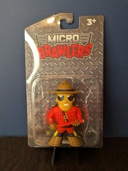 The Mountie Micro Brawler New By PRO Wrestling Tees, Pro Wrestling Crate WWE/WWF