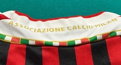 AC Milan 2011-12 Home Soccer Jersey #13 (A. Nesta) Adidas Men’s XL