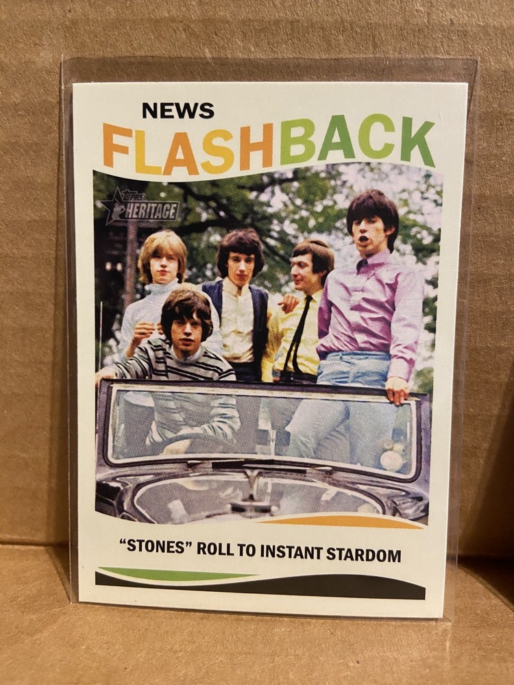 2013 Topps Heritage News Flashbacks #NF-RS Rolling Stones