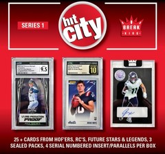 Break King Hit City Series 1 Sports Trading Card Box Configuration Sealed