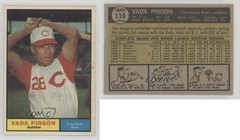 1961 Topps Vada Pinson #110 1lb