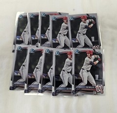 2025 Bowman Chrome Draft #BDC-1 Eli Willits 10 Card Lot