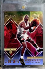 Michael Jordan Card 90’s INSERT RAINBOW HOLO FOIL SSP RARE 🔥 BULLS JERSEY #23