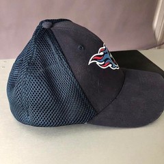 VTG TENNESSEE TITANS BALL CAPS AFC CHAMPIONS, INAUGURAL GAME & LOGO LOT OF 3