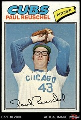 1977 Topps #333 Paul Reuschel Cubs RC 6 – EX/MT