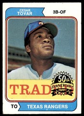 2023 Topps Heritage #538T Cesar Tovar 50th Anniversary Buybacks Traded