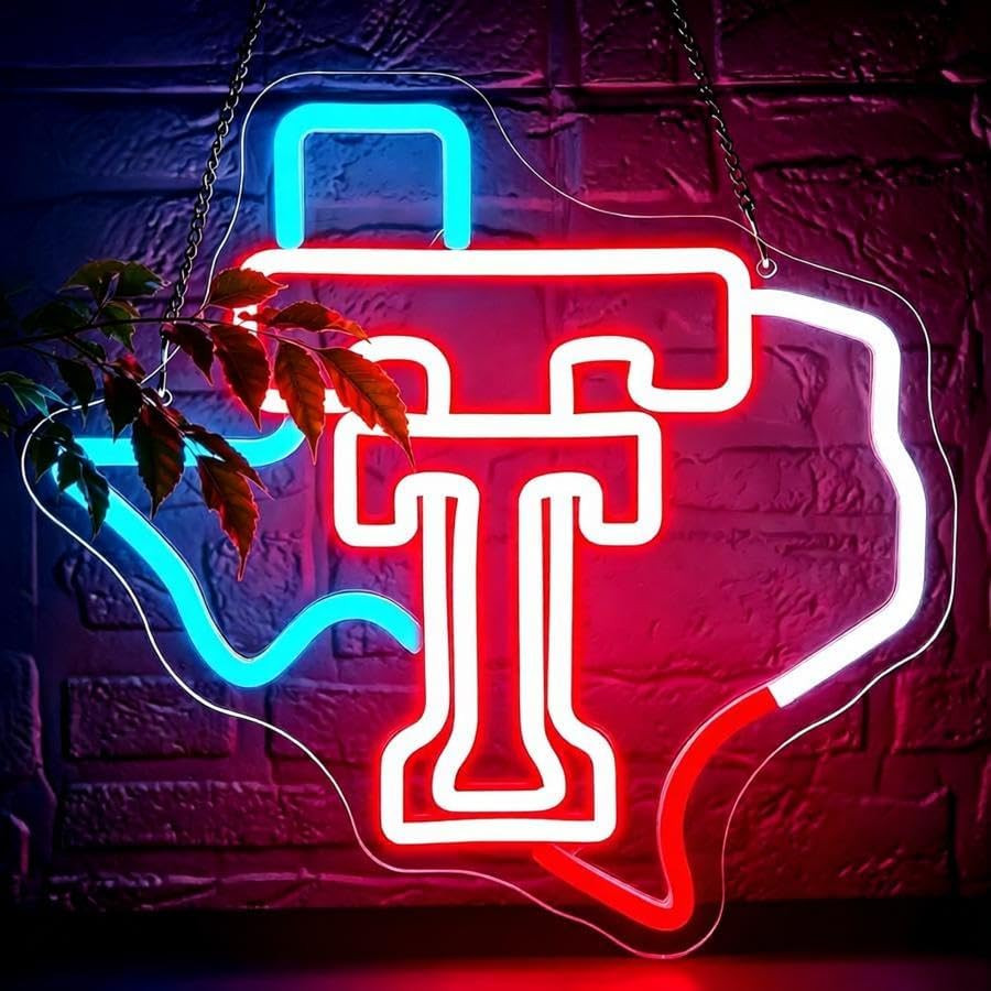 University Neon Sign for Wall Decor University Football Neon Light Man Cave | Di