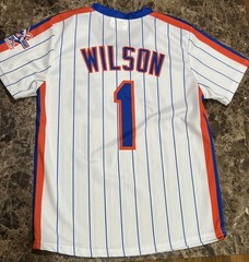 Mookie Wilson NY New York Mets Replica 1986 Baseball Jersey – Adult Small S