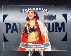 2022 Skybox Metal AEW PALLADIUM Acetate Insert Card #P-27 HIKARU SHIDA
