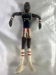 1970’s Vintage Harlem Globetrotter 9&Prime; Bendable Basketball Player Toy With Ball