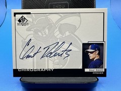 2000 SP Top Prospects Chirography Grant Roberts #GR Auto Mets