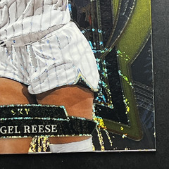 Angel Reese 2025 Panini Select WNBA Concourse Silver Party Prizm #94 Sky Dream