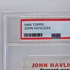 1969 Topps John Havlicek #20 PSA 5 EX Boston Celtics HOF Vintage Tall Boy Card