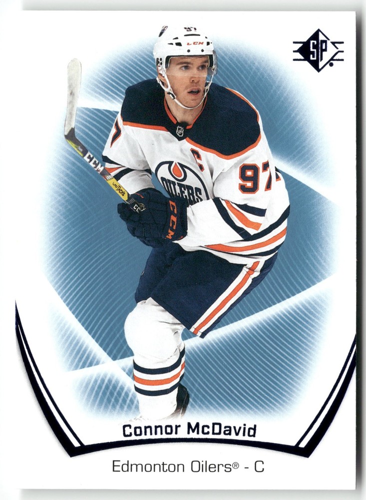 2021-22 SP #1 Connor McDavid Blue