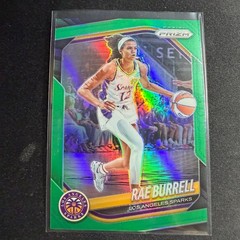 2025 Panini Prizm WNBA #25 Rae Burrell Green Prizms