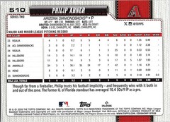 Philip Abner Topps #510 2026 Topps Arizona Diamondbacks