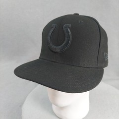 Indianapolis Colts Hat Cap SnapBack New Era 9fifty Unisex Black 3D Blackout Logo