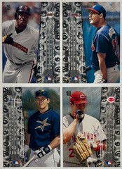 1998-99 Metal Universe Barry Bonds, Greg Maddux, Craig Biggio Baseball Cards Lot