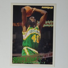 1994-95 Fleer Shawn Kemp #213 Seattle SuperSonics Hall of Fame Power Forward