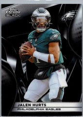 2025 Topps Chrome Black #81 Jalen Hurts