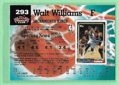1992-93 Topps Stadium Club Walt Williams RC #293 Kings👍