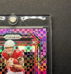 TREY MCBRIDE Rookie Auto 2022 Panini Purple Power Prizm SP /49 RC