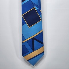 Vintage Tie Los Angeles Chargers Colors Blue Yellow Baby Navy Hand Made NFL Nice