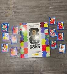 2026 Panini FIFA World Cup Stickers US Edition Pick Your BLUE PARALLEL Stickers
