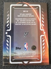 2025-26 TOPPS CHROME ACTIVATORS DYLAN HARPER #AC-12 SAN ANTONIO SPURS