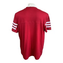 Fanatics Branded Textured Throwback V-Neck T-Shirt San Francisco 49ers Men, Larg