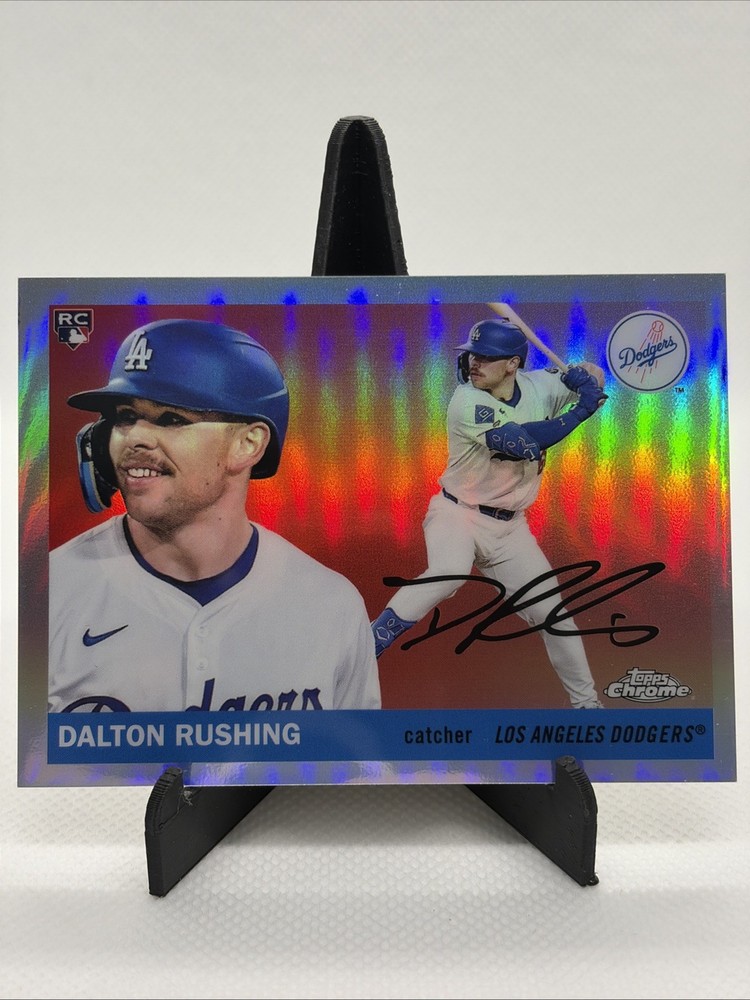 2025 Topps Chrome Platinum Dalton Rushing RC Image Variation #295