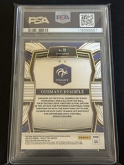 Panini 2023-24 Select FIFA Equalizers Ousmane Dembele #10 Pink 16/25 PSA 10
