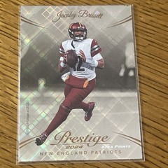 Jacoby Brissett 2024 Prestige Xtra Points Diamond parallel #200 Patriots