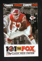 2003 Kansas City Chiefs Willie Roaf Pocket Schedule KCFX