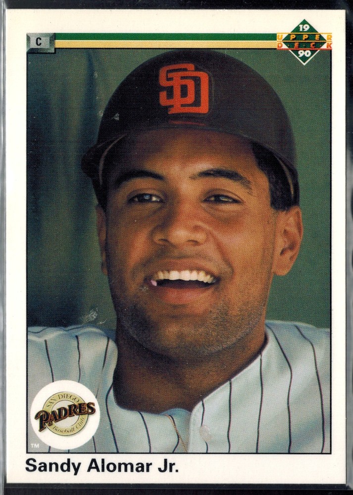 1990 Upper Deck ~ Sandy Alomar Jr 655 *Free Same Day Ship **BOGO