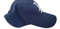 LOS ANGELES DODGERS HAT, Adjustable Strap & Script Dodgers Logo On Back.