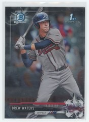 2017 Bowman Draft Chrome Drew Waters #BDC-90 ST1