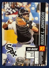 2002 MLB SHOWDOWN #81 MARK L. JOHNSON (CHICAGO WHITE SOX) BASEBALL CARD