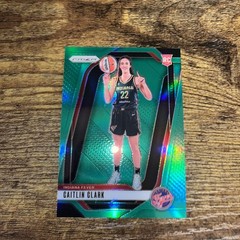 2024 Panini Prizm WNBA – Caitlin Clark #145 Green Prizm (RC)
