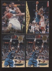 58 Lot Alonzo Mourning Rookie Sensations Jam City Rebound Kings Fleer Ultra Heat