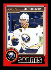 600. 2014-15 opc RED. #201 Cody Hodgson .o-pee-chee Canada exclusive READ. PWE