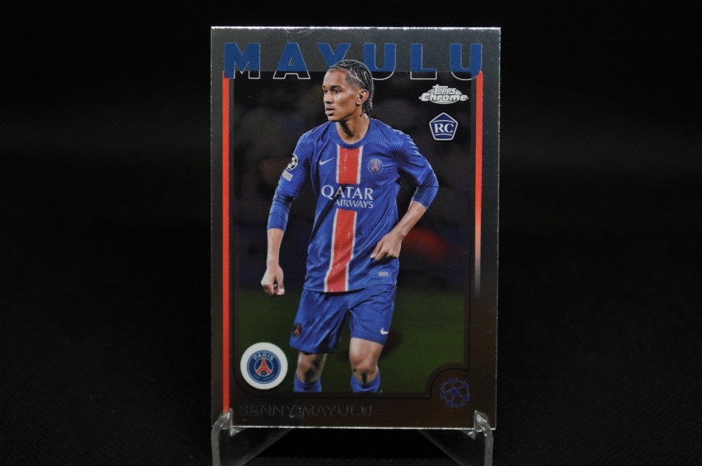 Senny Mayulu 2024-25 Topps Chrome UCC #173 RC Base