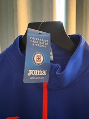Classic Joma Cruz Azul Quarter Zip Jacket, size Adult 2X Large